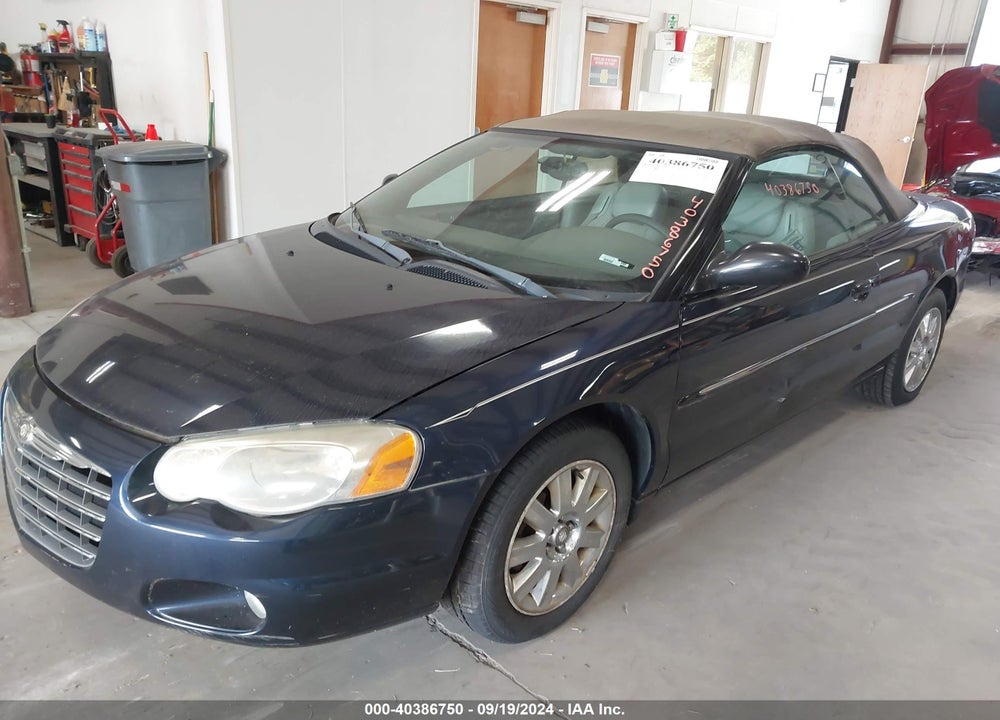2004 CHRYSLER SEBRING LIMITED VIN: 1C3EL65R34N398700