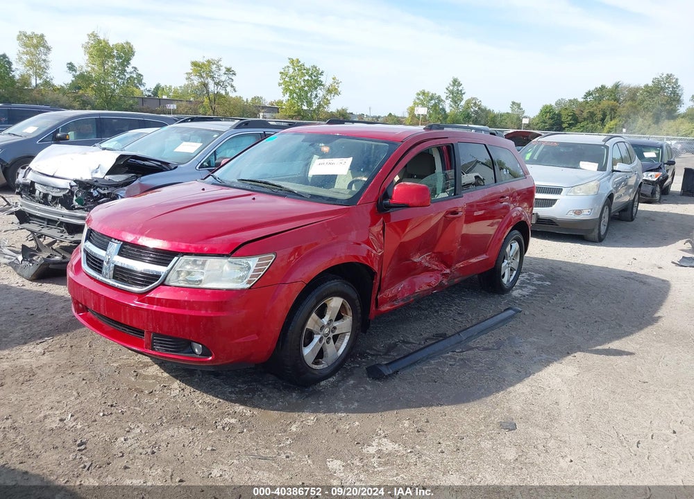 2010 DODGE JOURNEY SXT VIN: 3D4PG5FV0AT116820