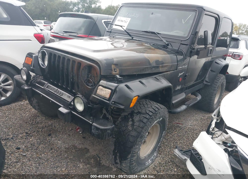 2002 JEEP WRANGLER SPORT VIN: 1J4FA49S32P707245