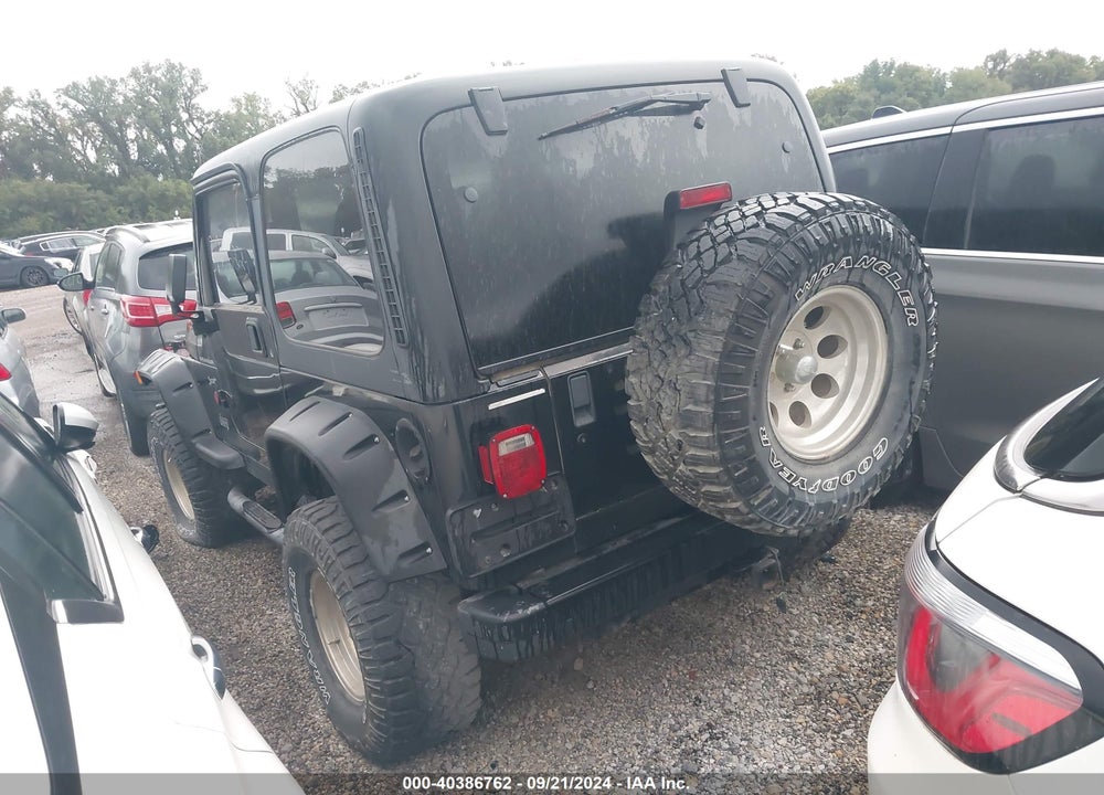 2002 JEEP WRANGLER SPORT VIN: 1J4FA49S32P707245