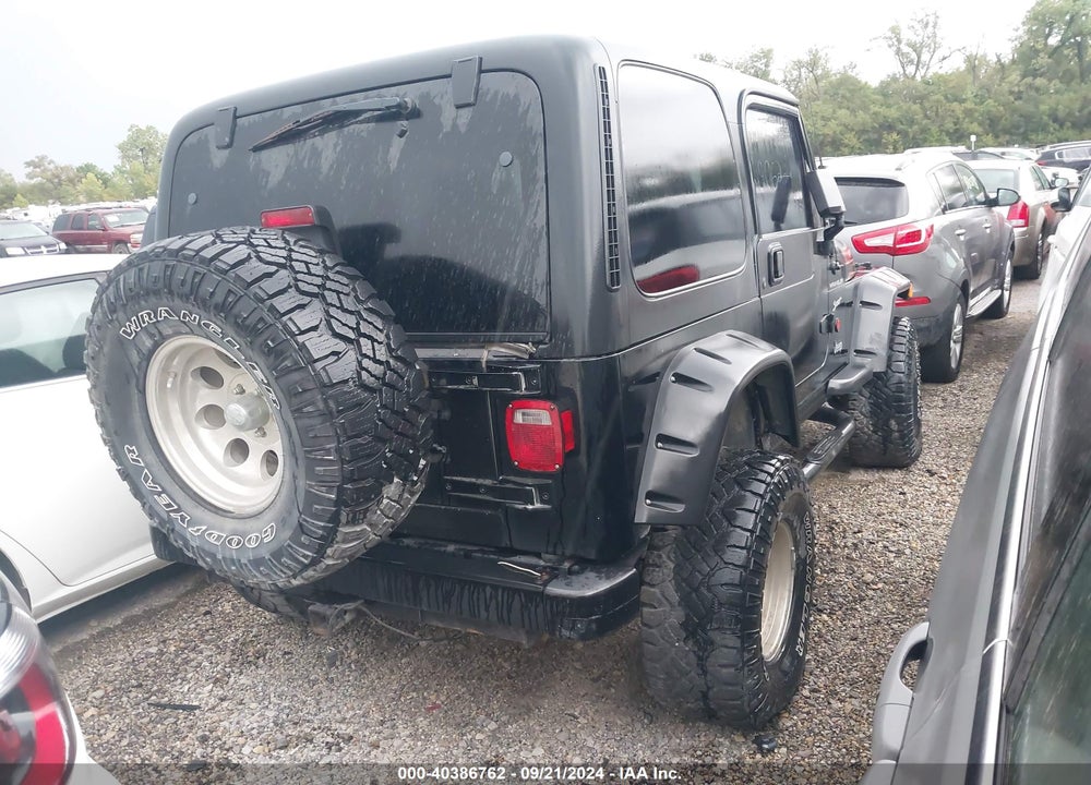 2002 JEEP WRANGLER SPORT VIN: 1J4FA49S32P707245