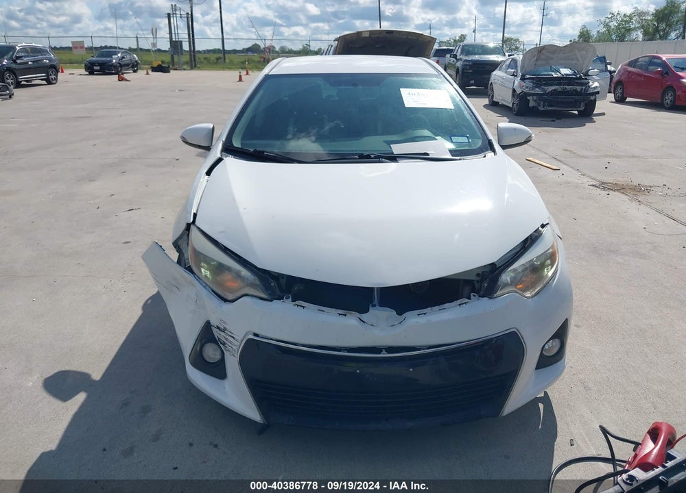 2014 TOYOTA COROLLA S PLUS VIN: 5YFBURHE7EP125270
