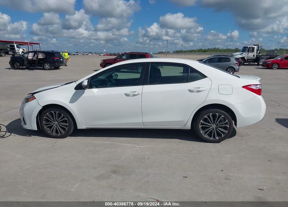 2014 TOYOTA COROLLA S PLUS VIN: 5YFBURHE7EP125270