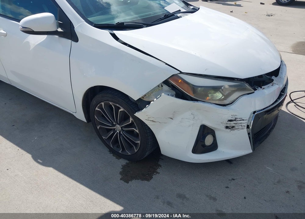 2014 TOYOTA COROLLA S PLUS VIN: 5YFBURHE7EP125270