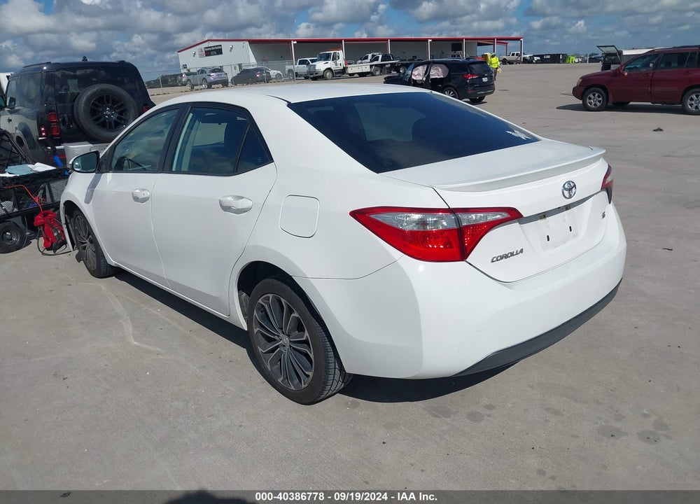 2014 TOYOTA COROLLA S PLUS VIN: 5YFBURHE7EP125270