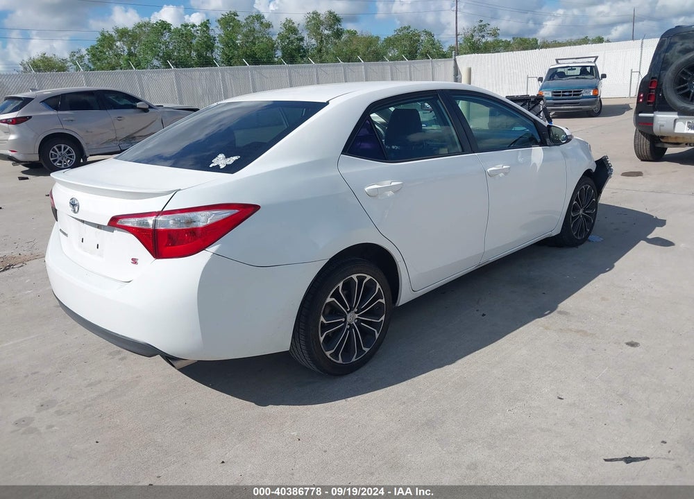 2014 TOYOTA COROLLA S PLUS VIN: 5YFBURHE7EP125270