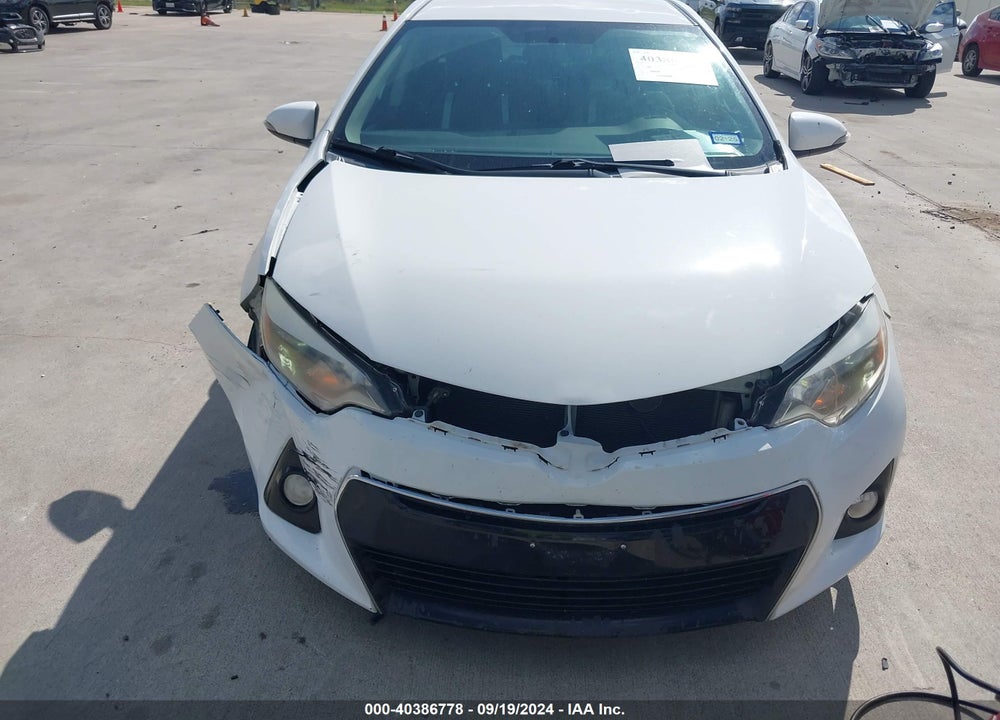 2014 TOYOTA COROLLA S PLUS VIN: 5YFBURHE7EP125270