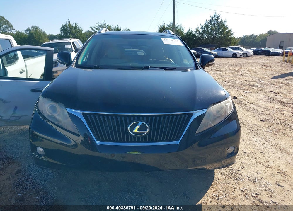 2011 LEXUS RX 350 VIN: 2T2BK1BA6BC092749