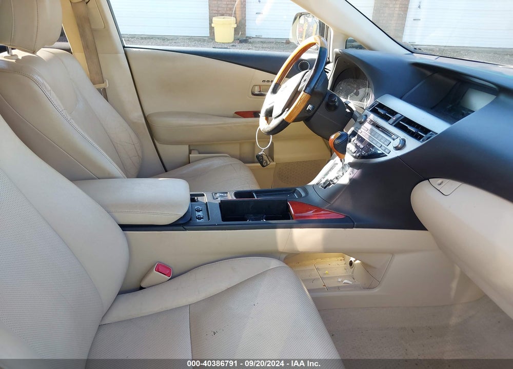 2011 LEXUS RX 350 VIN: 2T2BK1BA6BC092749