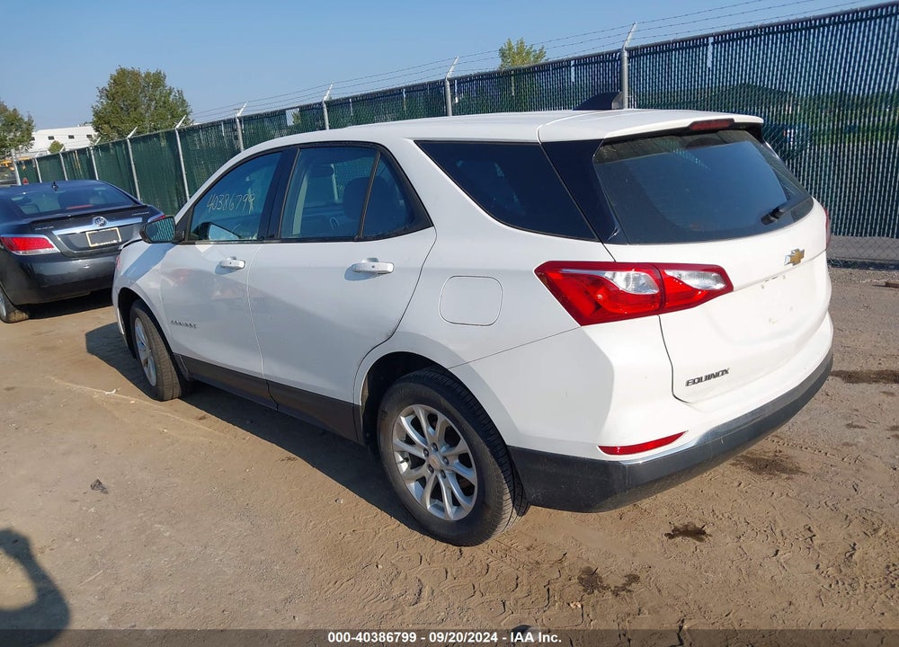 2018 CHEVROLET EQUINOX LS VIN: 2GNAXREV3J6153514