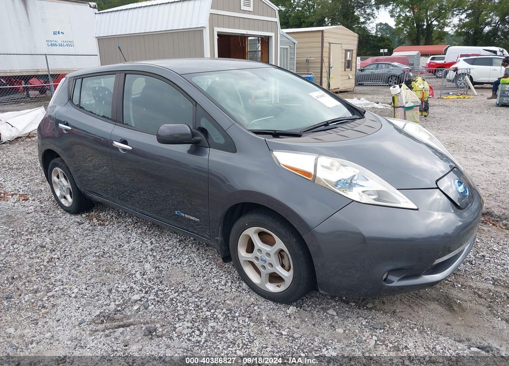 2013 NISSAN LEAF SV VIN: 1N4AZ0CPXDC413332