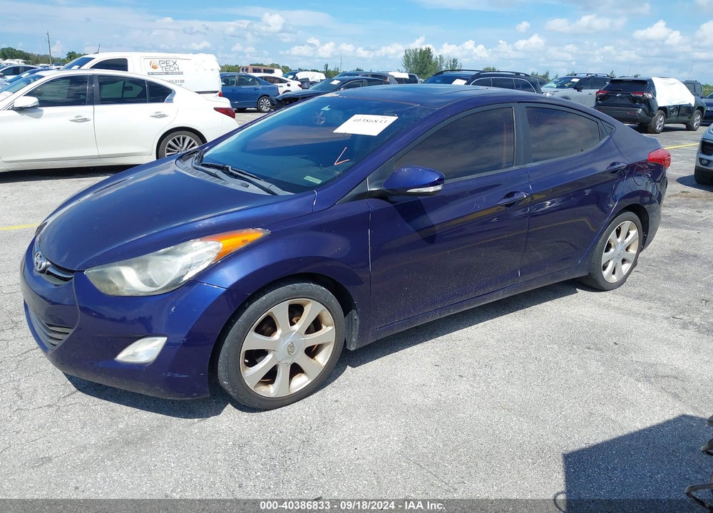 2011 HYUNDAI ELANTRA LIMITED VIN: 5NPDH4AE6BH002465