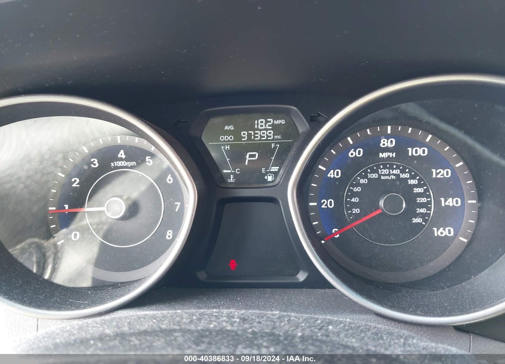2011 HYUNDAI ELANTRA LIMITED VIN: 5NPDH4AE6BH002465