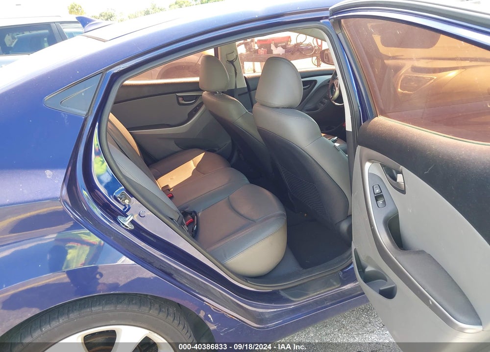 2011 HYUNDAI ELANTRA LIMITED VIN: 5NPDH4AE6BH002465