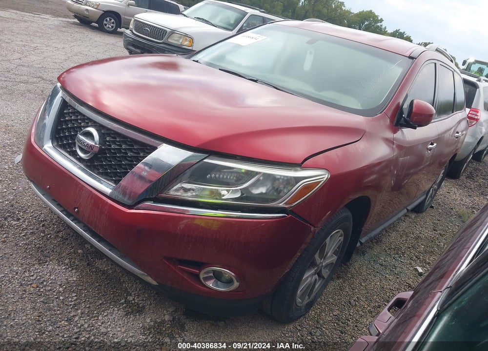 2016 NISSAN PATHFINDER SV VIN: 5N1AR2MM0GC634755