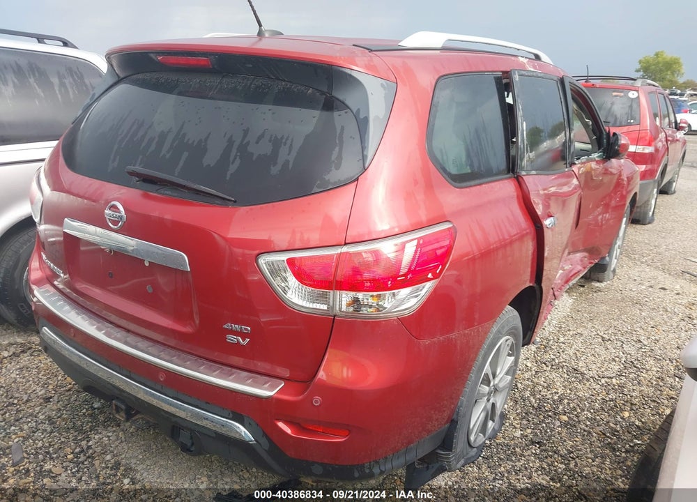 2016 NISSAN PATHFINDER SV VIN: 5N1AR2MM0GC634755