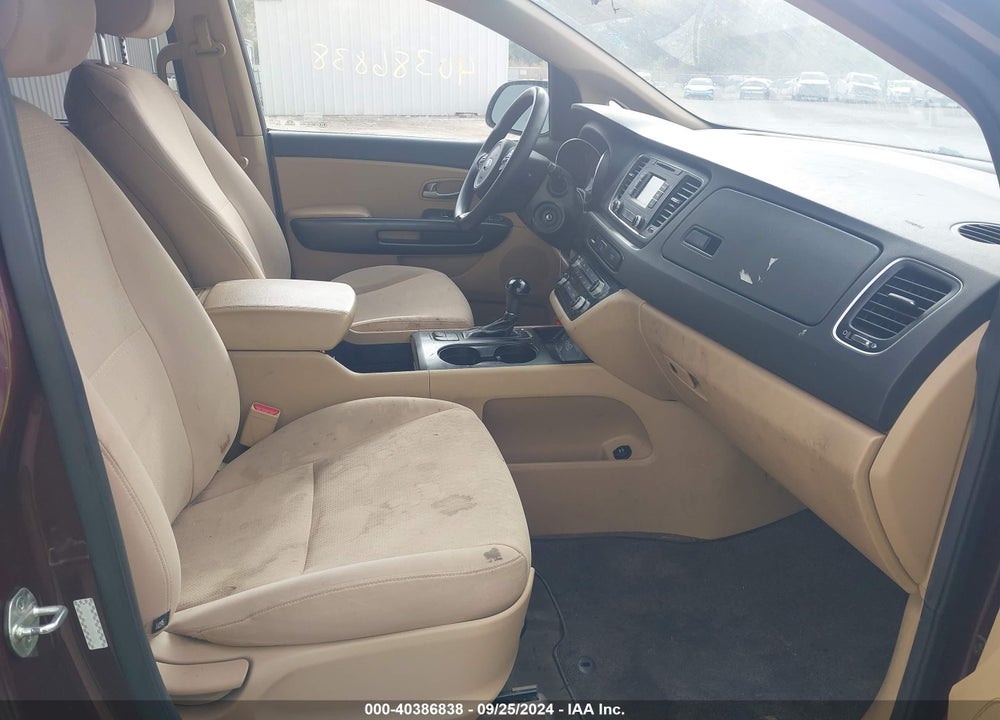 2016 KIA SEDONA LX VIN: KNDMB5C14G6086062