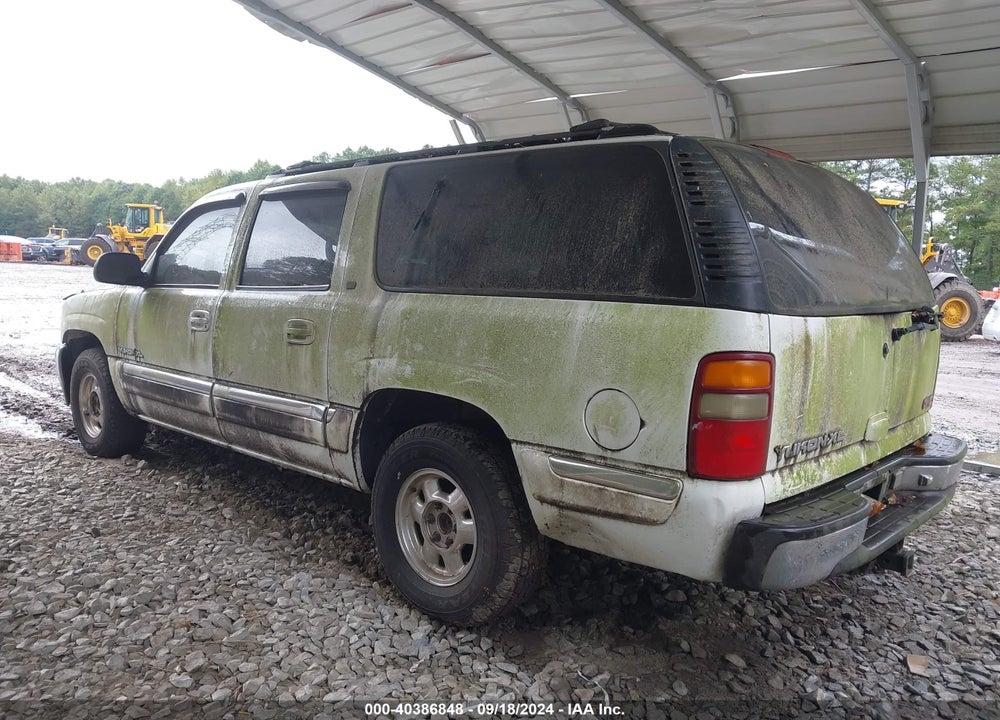 2000 GMC YUKON XL 1500 SLT VIN: 3GKEC16T1YG139103
