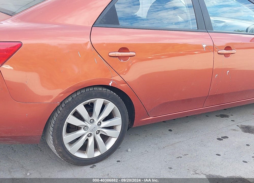 2010 KIA FORTE SX VIN: KNAFW4A3XA5131916