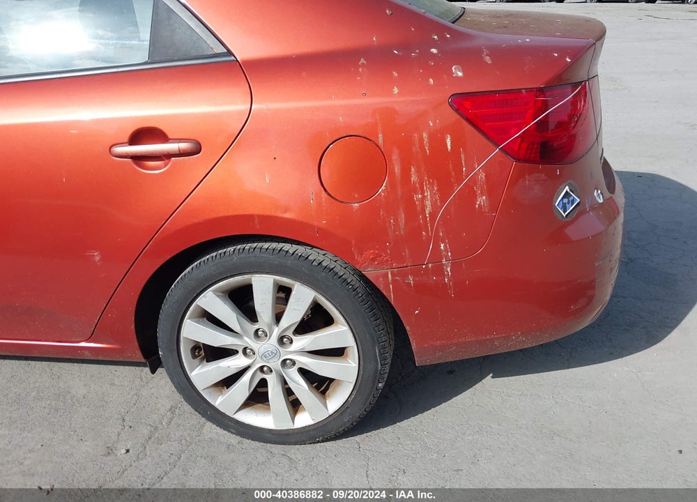2010 KIA FORTE SX VIN: KNAFW4A3XA5131916