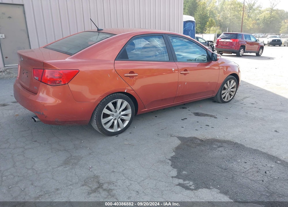 2010 KIA FORTE SX VIN: KNAFW4A3XA5131916