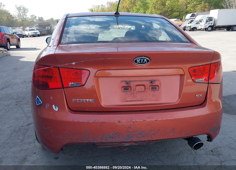 2010 KIA FORTE SX VIN: KNAFW4A3XA5131916