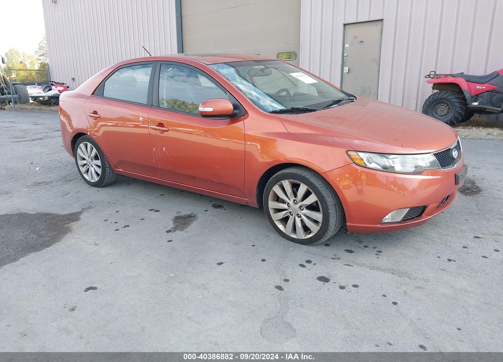 2010 KIA FORTE SX VIN: KNAFW4A3XA5131916