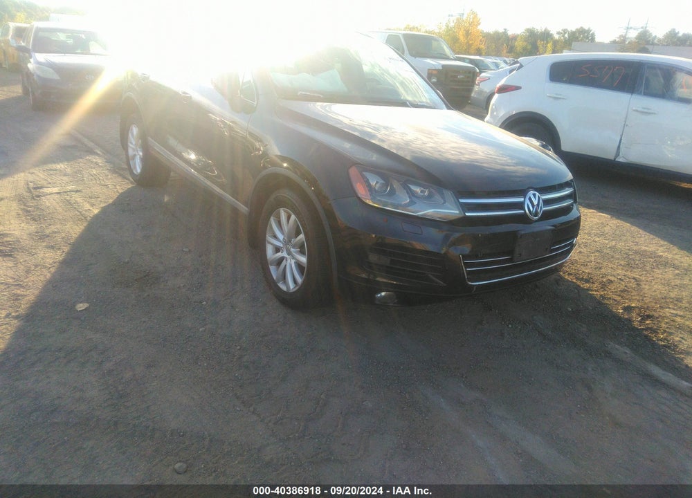2012 VOLKSWAGEN TOUAREG VR6 SPORT VIN: WVGFF9BP5CD000463