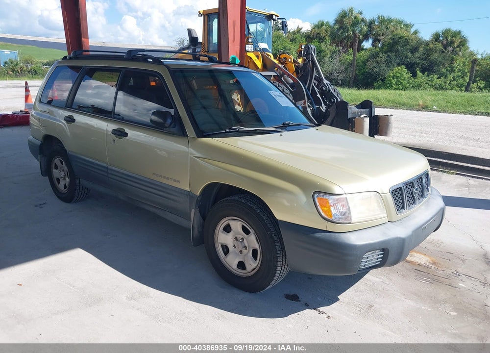 2001 SUBARU FORESTER L VIN: JF1SF63581H741359