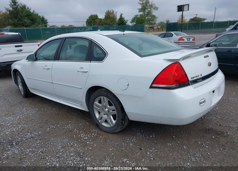 2011 CHEVROLET IMPALA LT VIN: 2G1WB5EK2B1183512