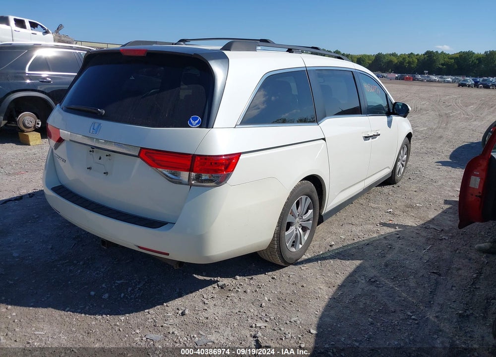 2014 HONDA ODYSSEY EX-L VIN: 5FNRL5H66EB131608