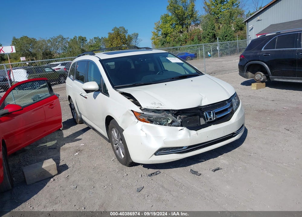2014 HONDA ODYSSEY EX-L VIN: 5FNRL5H66EB131608