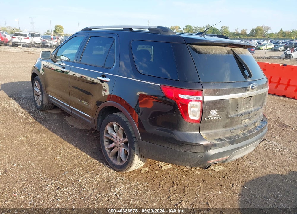 2013 FORD EXPLORER LIMITED VIN: 1FM5K7F96DGA22821