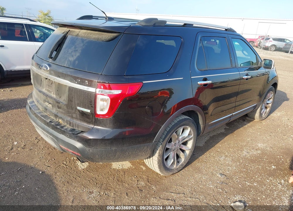 2013 FORD EXPLORER LIMITED VIN: 1FM5K7F96DGA22821