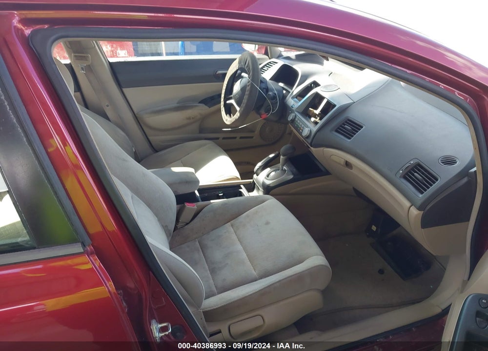 2009 HONDA CIVIC LX VIN: 2HGFA16569H342241