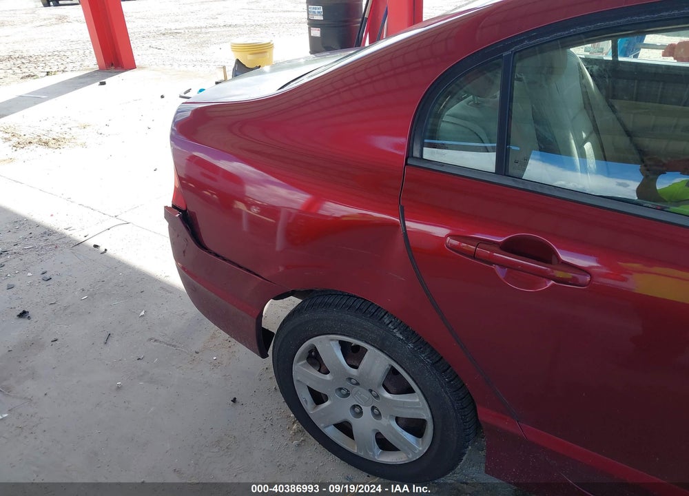 2009 HONDA CIVIC LX VIN: 2HGFA16569H342241
