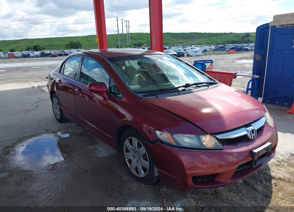 2009 HONDA CIVIC LX VIN: 2HGFA16569H342241