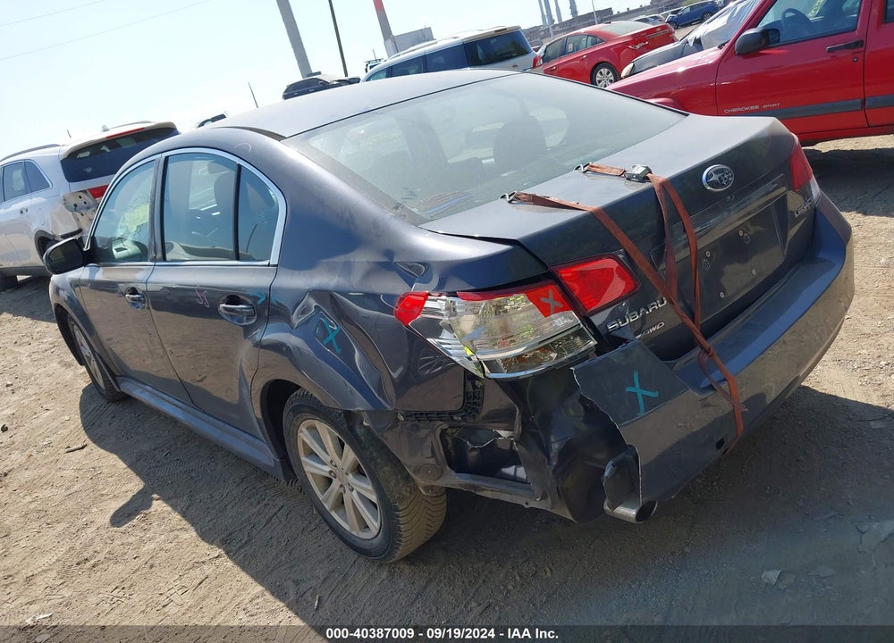 2010 SUBARU LEGACY 2.5I PREMIUM VIN: 4S3BMCC60A3215750