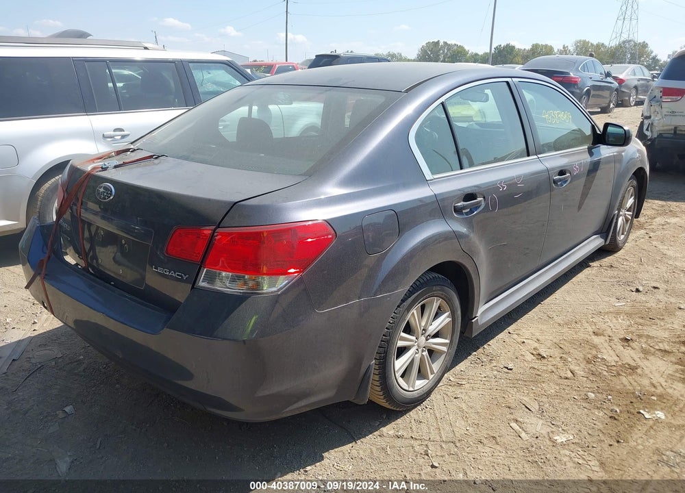 2010 SUBARU LEGACY 2.5I PREMIUM VIN: 4S3BMCC60A3215750