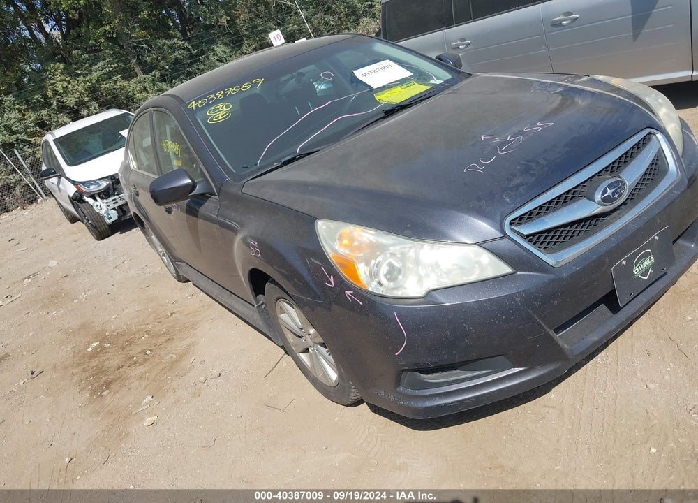 2010 SUBARU LEGACY 2.5I PREMIUM VIN: 4S3BMCC60A3215750