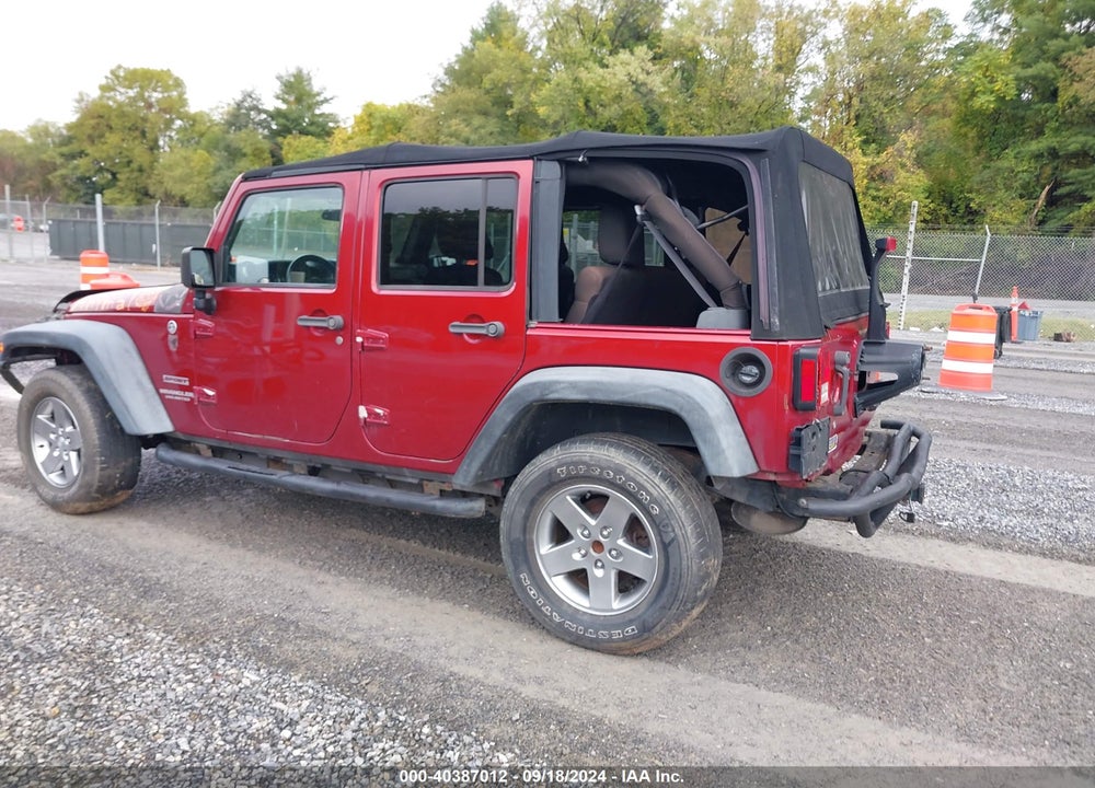 2012 JEEP WRANGLER UNLIMITED SPORT VIN: 1C4BJWDG2CL215060