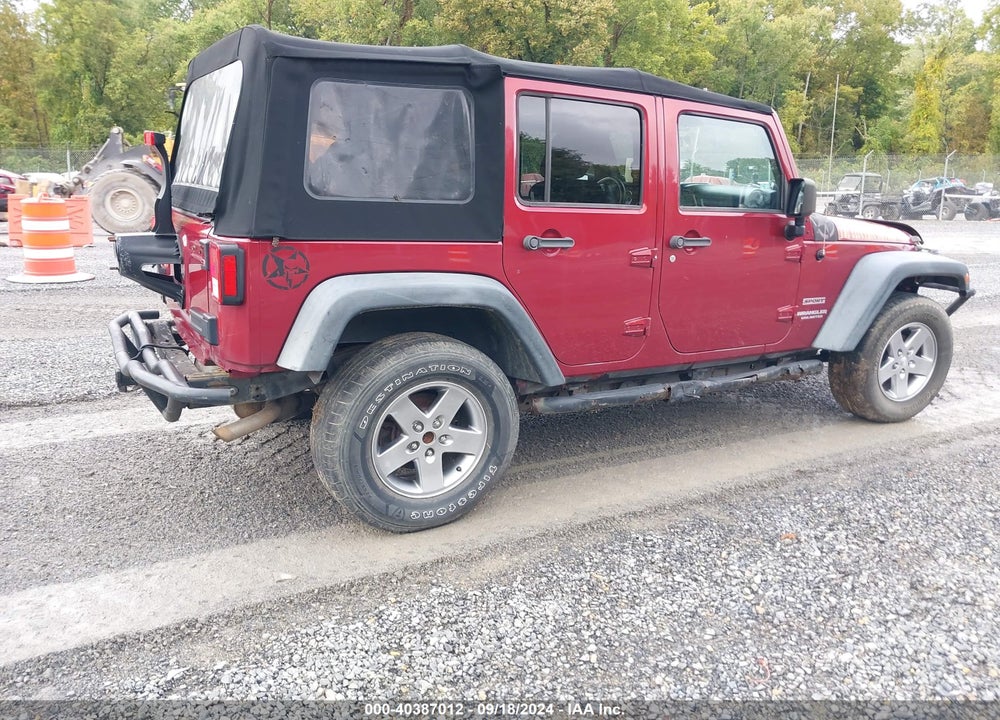 2012 JEEP WRANGLER UNLIMITED SPORT VIN: 1C4BJWDG2CL215060