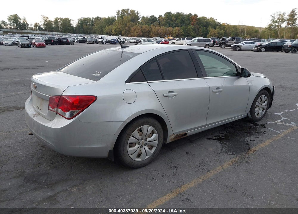 2012 CHEVROLET CRUZE LS VIN: 1G1PD5SH2C7198555