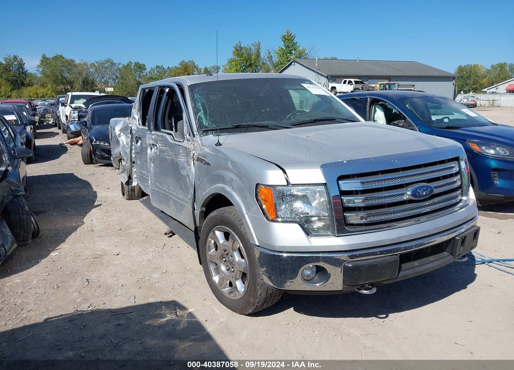 2014 FORD F-150 LARIAT VIN: 1FTFW1ET2EFB97579