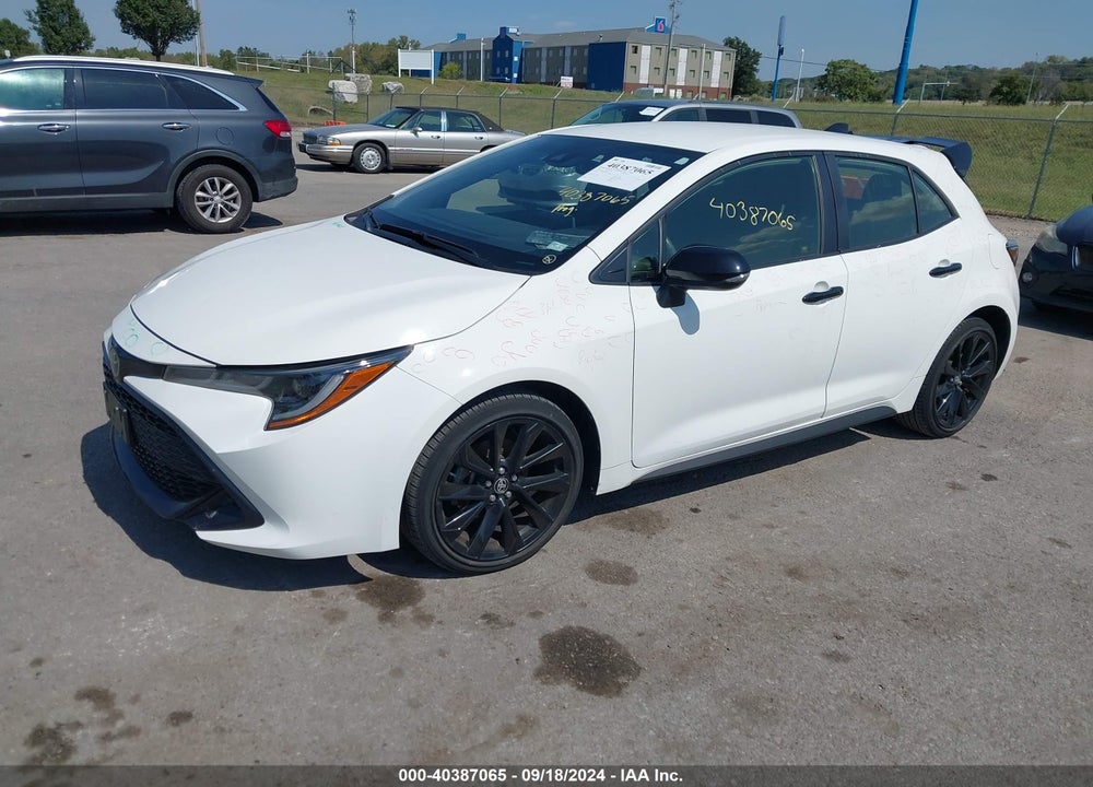 2021 TOYOTA COROLLA SE NIGHTSHADE EDITION VIN: JTND4MBE0M3112285