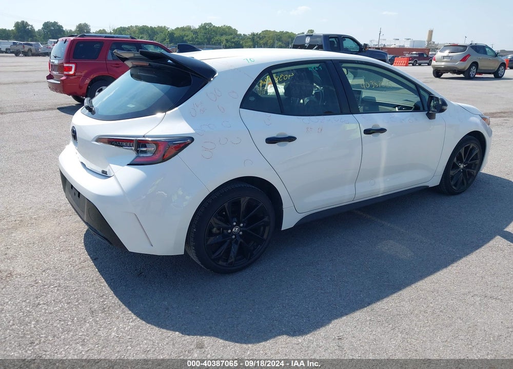 2021 TOYOTA COROLLA SE NIGHTSHADE EDITION VIN: JTND4MBE0M3112285