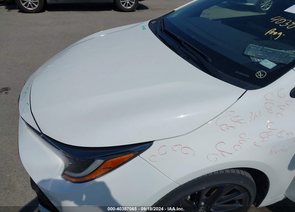 2021 TOYOTA COROLLA SE NIGHTSHADE EDITION VIN: JTND4MBE0M3112285
