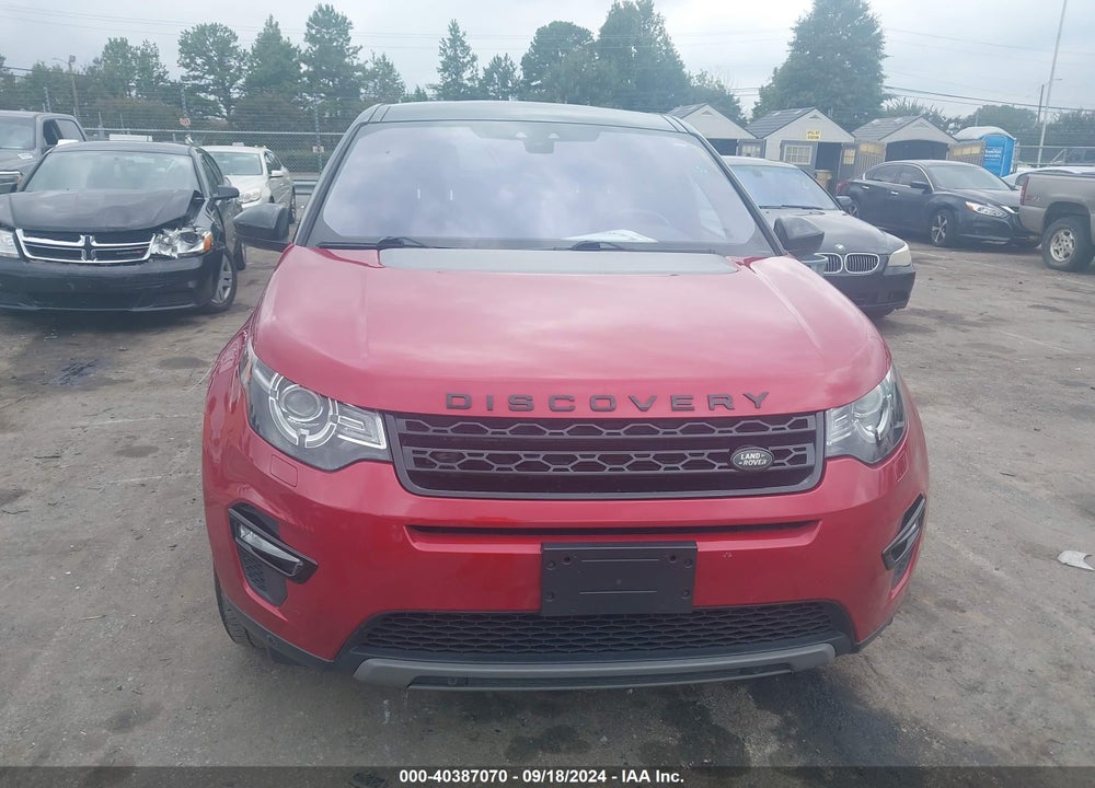 2018 LAND ROVER DISCOVERY SPORT HSE VIN: SALCR2RX2JH753703