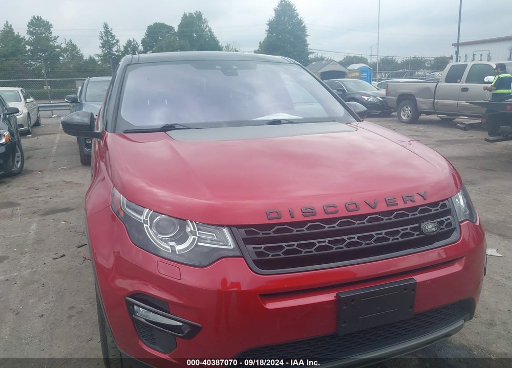 2018 LAND ROVER DISCOVERY SPORT HSE VIN: SALCR2RX2JH753703