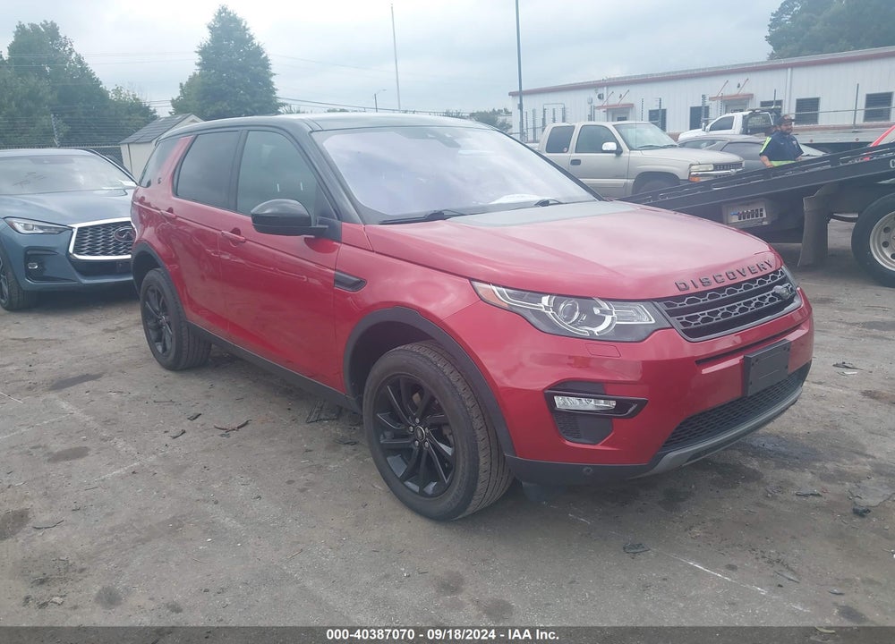 2018 LAND ROVER DISCOVERY SPORT HSE VIN: SALCR2RX2JH753703